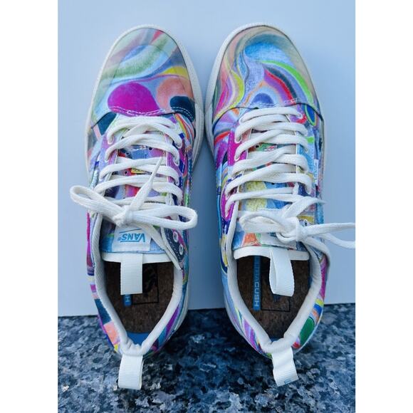 Vans x Ultrarange Exo SE Swirl Chris Johanson Shoes Mens Sz 8.5